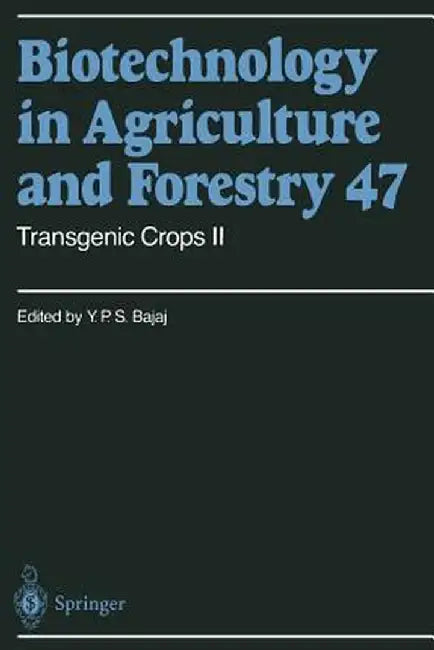 Transgenic Crops II by Y. P. S. Bajaj