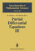 Partial Differential Equations III: The Cauchy Problem. Qualitative Theory of Partial Differential Equations by Youri Egorov