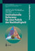 Institutionelle Reformen Für Eine Politik Der Nachhaltigkeit by M. Mogalle, Jörg Minsch, J. Tscheulin
