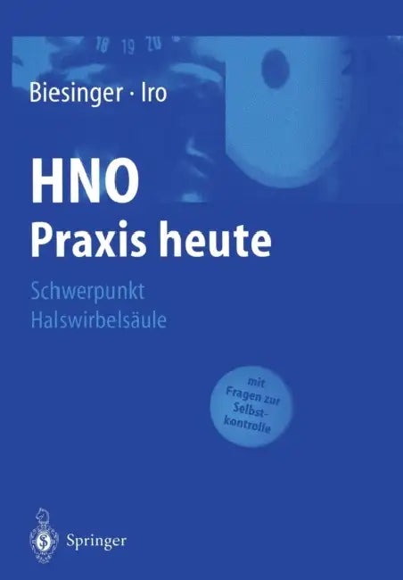 Schwerpunkt Halswirbelsäule by A. Badke, H. Belzl, J. Büntzel
