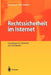 Rechtssicherheit Im Internet: Grundlagen Für Einkäufer Und Entscheider by Sigmar Puchert