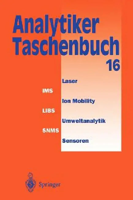 Analytiker-Taschenbuch by Helmut Günzler, A. Müfit Bahadir, Rolf Borsdorf