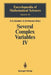 Several Complex Variables IV: Algebraic Aspects of Complex Analysis by Semen G. Gindikin