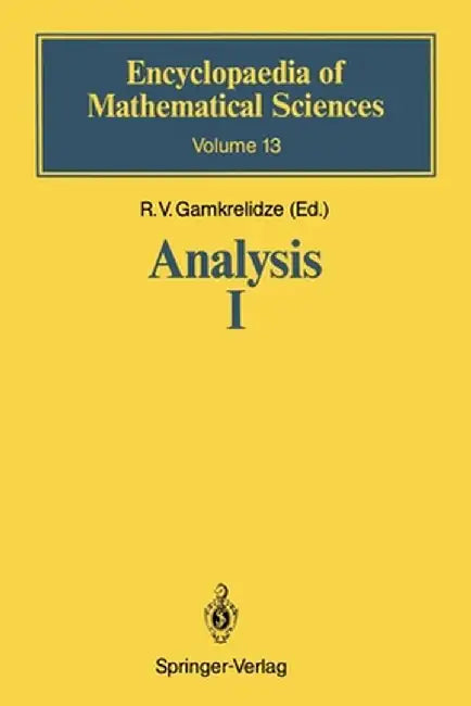 Analysis I: Integral Representations and Asymptotic Methods by Revaz V. Gamkrelidze