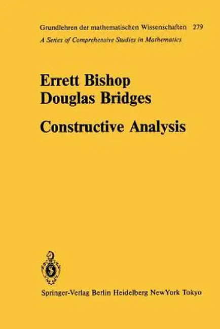 Constructive Analysis by E. Bishop