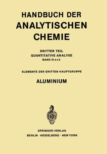 Aluminium by Herbert Bensch
