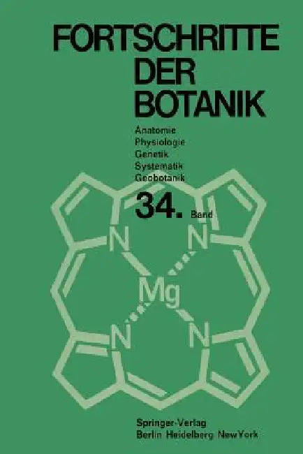 Fortschritte Der Botanik by Heinz Ellenberg, Karl Esser, Hermann Merxmüller