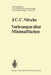 Vorlesungen Über Minimalflächen by J. C. C. Nitsche