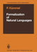 Formalization of Natural Languages by P. Kümmel