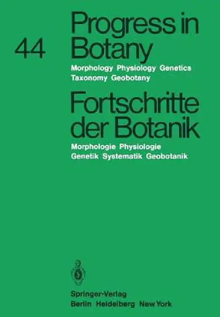Progress in Botany / Fortschritte Der Botanik: Morphology - Physiology - Genetics - Taxonomy - Geobotany / Morphologie - Physiologie - Genetik - Syste by Heinz Ellenberg