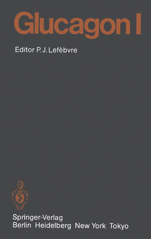 Glucagon I by T. T. Aoki