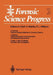 Forensic Science Progress by Günter Hellmiss