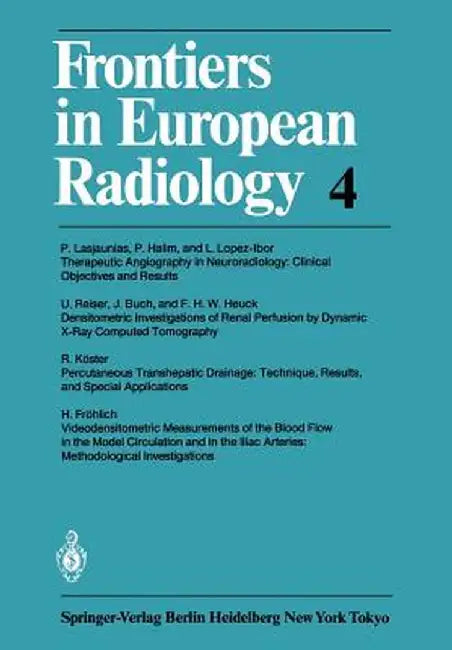 Frontiers in European Radiology by P. Lasjaunias
