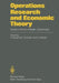 Operations Research and Economic Theory: Essays in Honor of Martin J. Beckmann by H. Hauptmann