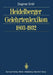 Heidelberger Gelehrtenlexikon 1803-1932 by Dagmar Drüll