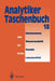 Analytiker-Taschenbuch by Helmut Günzler, A. Müfit Bahadir, Klaus Danzer