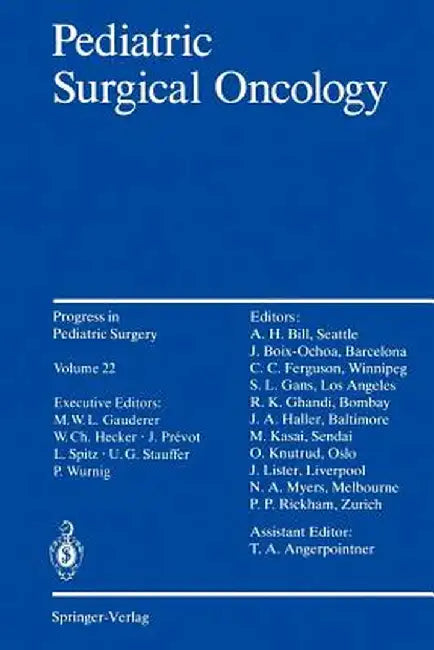 Pediatric Surgical Oncology by Lewis Spitz