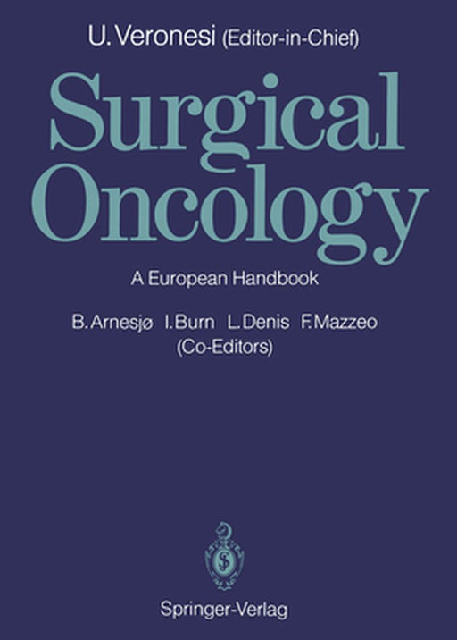 Surgical Oncology: A European Handbook by Bo Arnesjo