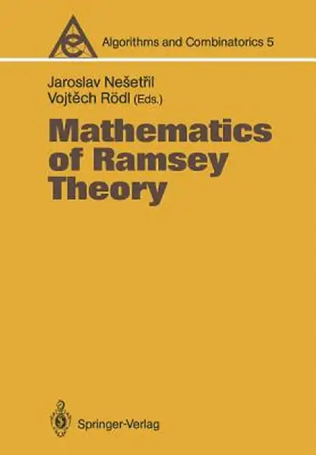Mathematics of Ramsey Theory by Jaroslav Nesetril