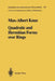 Quadratic and Hermitian Forms Over Rings by Max-Albert Knus