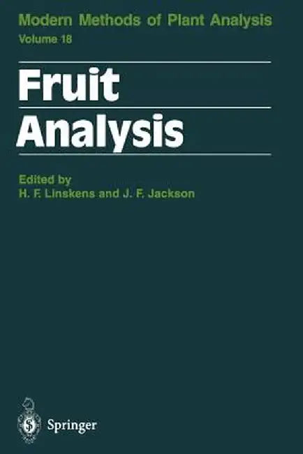 Fruit Analysis by Hans F. Linskens