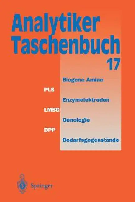 Analytiker-Taschenbuch by Helmut Günzler, Prof Dr Dr a. Müfit Bahadir, Prof Dr Rolf Borsdorf
