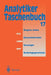 Analytiker-Taschenbuch by Helmut Günzler, Prof Dr Dr a. Müfit Bahadir, Prof Dr Rolf Borsdorf