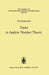 Topics in Analytic Number Theory by Hans Rademacher