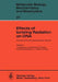 Effects of Ionizing Radiation on DNA: Physical, Chemical and Biological Aspects by J. Hüttermann