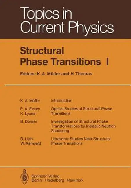 Structural Phase Transitions I by K. A. Müller
