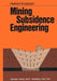 Mining Subsidence Engineering by H. Kratzsch
