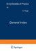 General Index / Generalregister by S. Flügge
