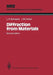 Diffraction from Materials by Lyle H. Schwartz