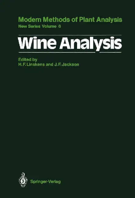 Wine Analysis by Hans-Ferdinand Linskens