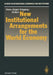 New Institutional Arrangements for the World Economy by Hans-Jürgen Vosgerau