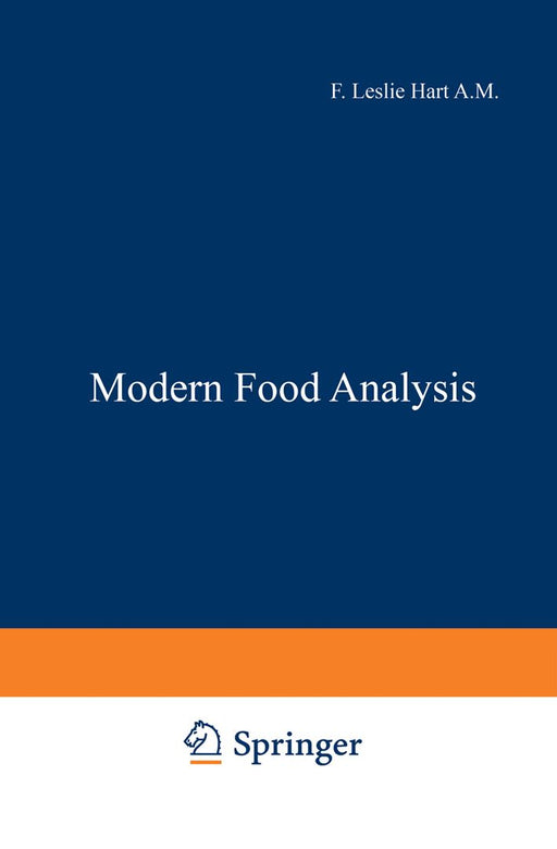 Modern Food Analysis by Frank L. Hart
