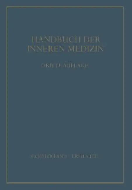 Innere Sekretion Fettsucht Und Magersucht Knochen - Gelenke - Muskeln Erkrankungen Aus Physikalischen Ursachen by H. Assmann, Th Benzinger, E. Glatzel