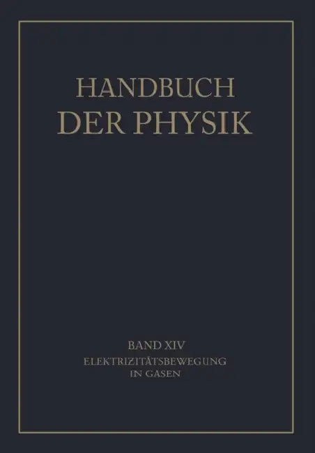 Elektrizitätsbewegung in Gasen by G. Angenheister, R. Bär, A. Hagenbach