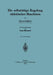 Die Selbsttätige Regelung Elektrischer Maschinen by Ernest Juillard, Franz Ollendorff