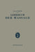 Lehrbuch Der Massage by J. H. Lubinus