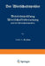 Betriebsprüfung Wirtschaftsberatung Und Der Wirtschaftsprüfer by W. Prion