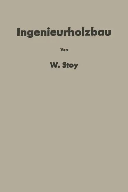Ingenieurholzbau by Na Stoy