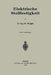 Elektrische Stoßfestigkeit by R. Strigel