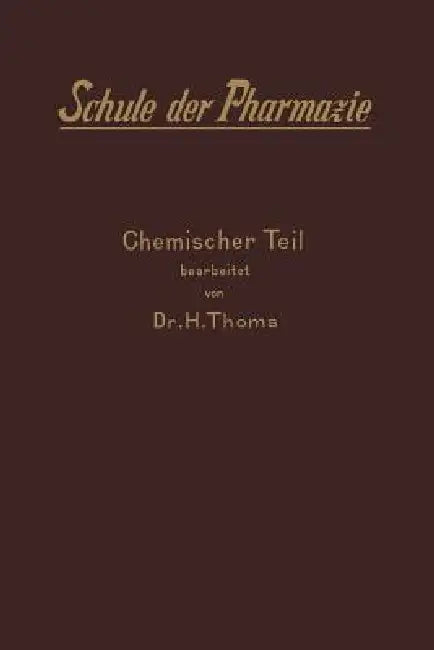 II. Chemischer Teil by H. Thoms