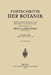Fortschritte Der Botanik: Achter Band by Fritz Von Wettstein