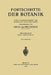 Fortschritte Der Botanik: Fünfter Band by Fritz Von Wettstein