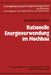 Rationelle Energieverwendung Im Hochbau by Peter Epinatjeff, Dietmar Winje, Bodo Weidlich
