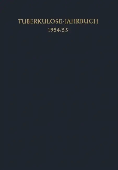 Tuberkulose-Jahrbuch by R. Griesbach