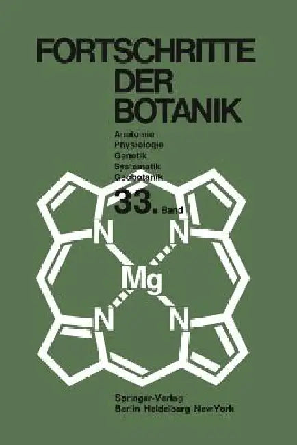 Fortschritte Der Botanik by Heinz Ellenberg, Karl Esser, Hermann Merxmüller