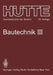 Bautechnik by Horst Becker, H. Becker